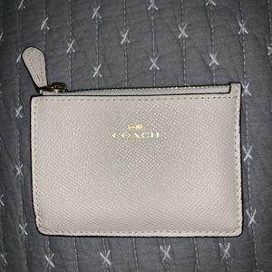Coach card/coin wallet